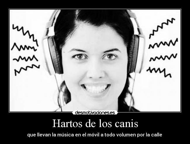 Hartos de los canis -