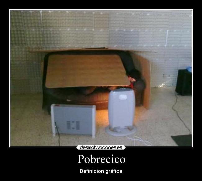 Pobrecico - Definicion gráfica