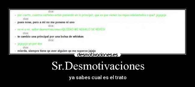Sr.Desmotivaciones -