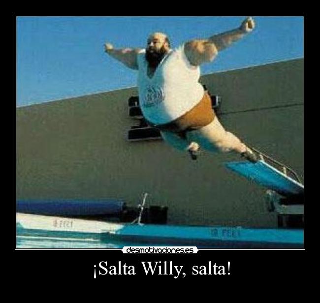 carteles salta willy gordo piscina desmotivaciones