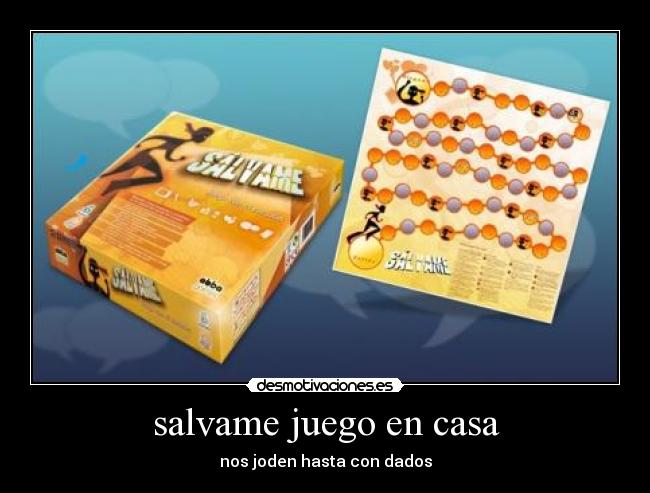 salvame juego en casa -