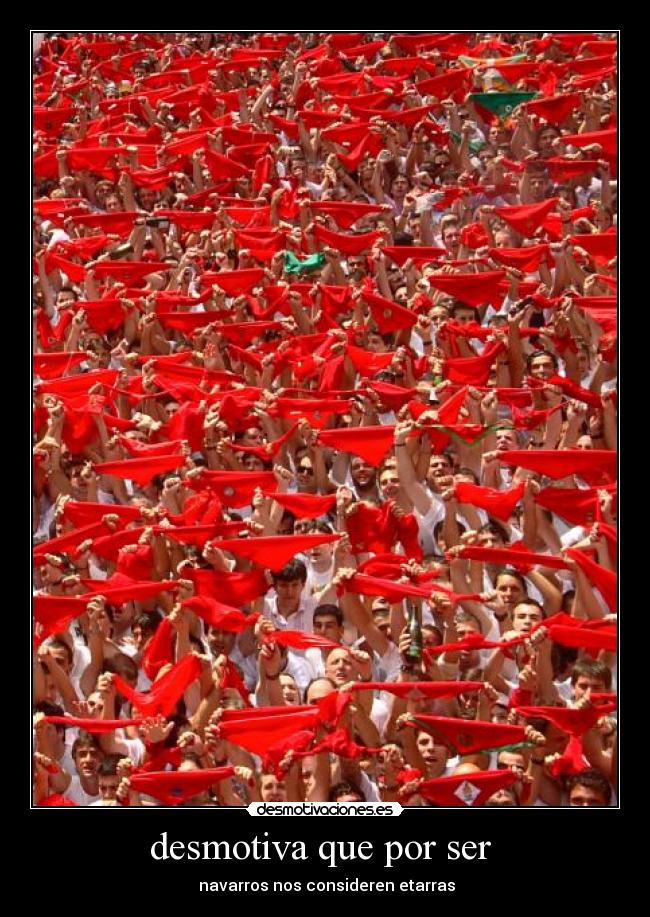 desmotiva que por ser -