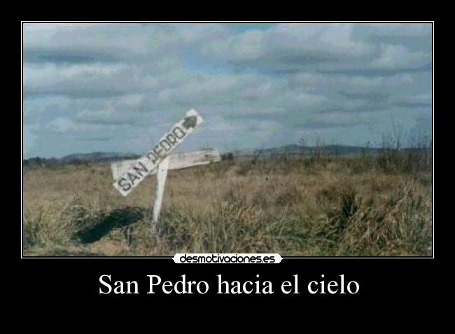 San Pedro hacia el cielo -