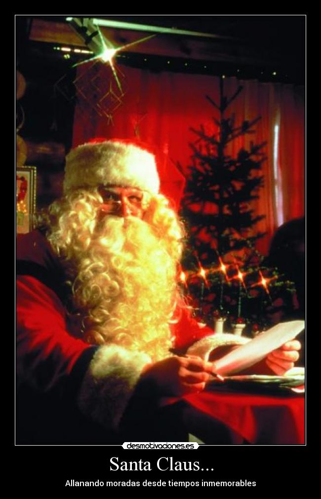 Santa Claus... -