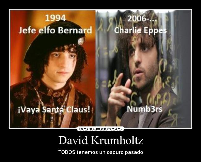 David Krumholtz - TODOS tenemos un oscuro pasado