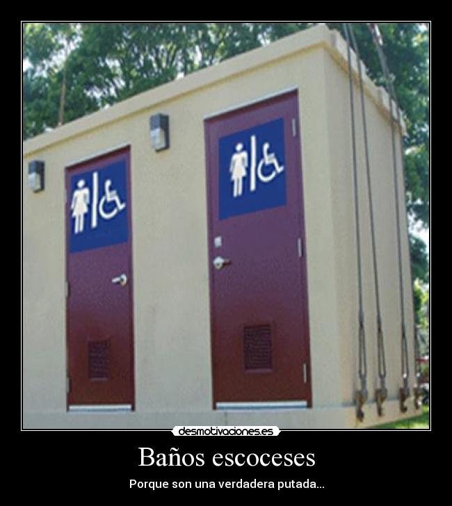 Baños escoceses - Porque son una verdadera putada...