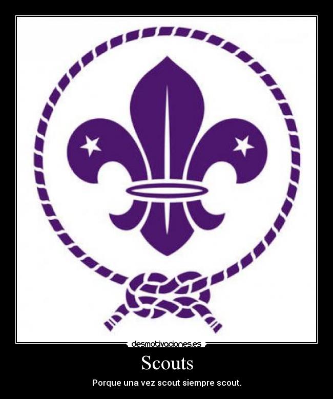 Scouts - Porque una vez scout siempre scout.