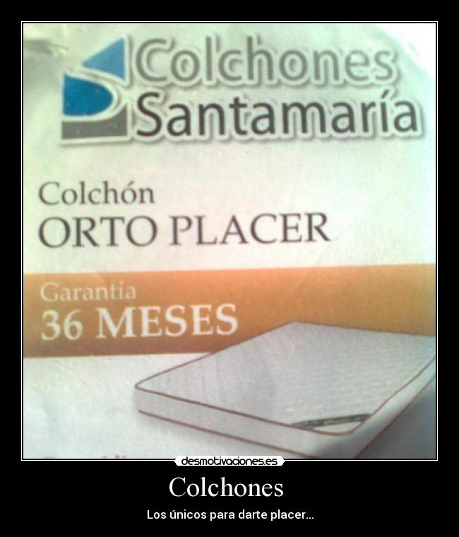 Colchones -