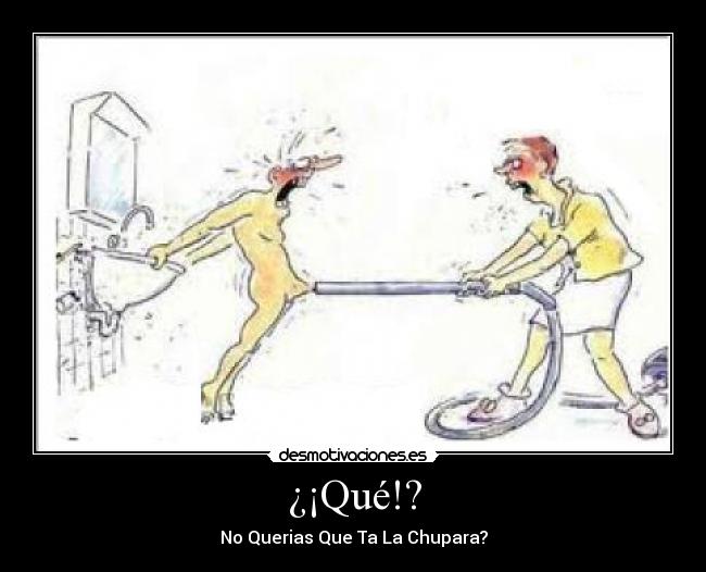 ¿¡Qué!? - No Querias Que Ta La Chupara?