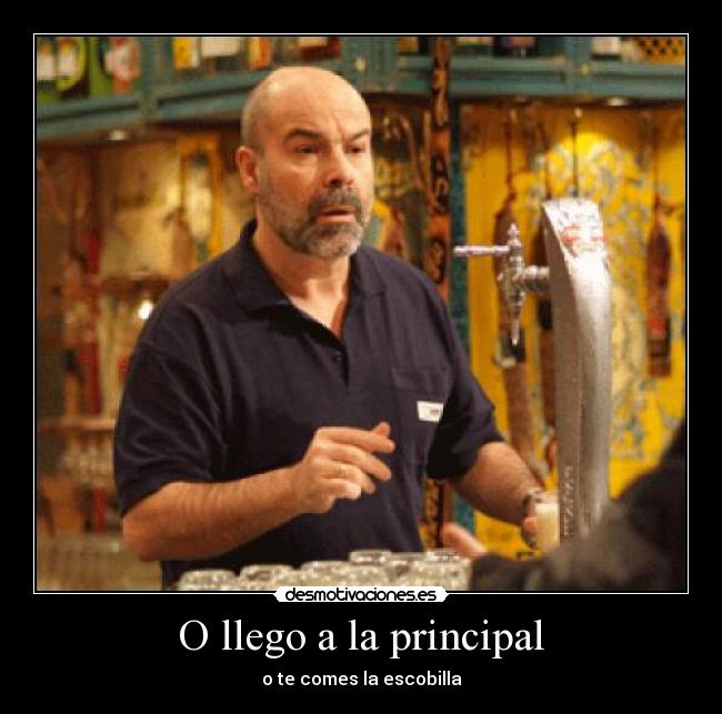 O llego a la principal -