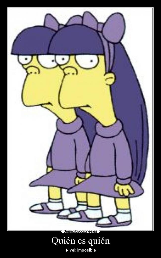 carteles quien quien nivel imposible sherry terry pelenagolden desmotivaciones