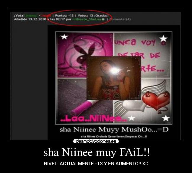 sha Niinee muy FAiL!! -