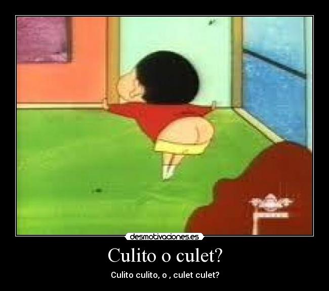 Culito o culet? - 