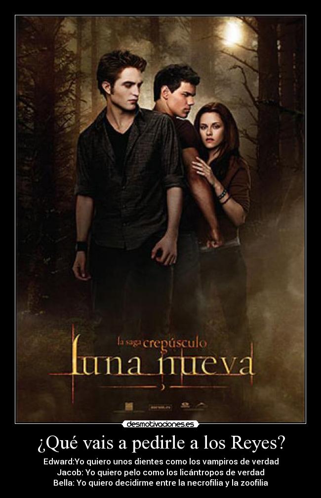 carteles luna nueva mierda navidad reyes vampiros desmotivaciones