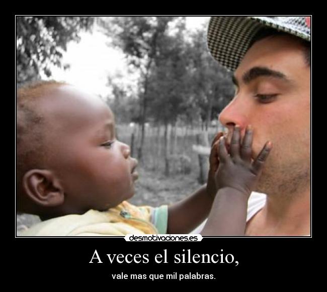 A veces el silencio, - 