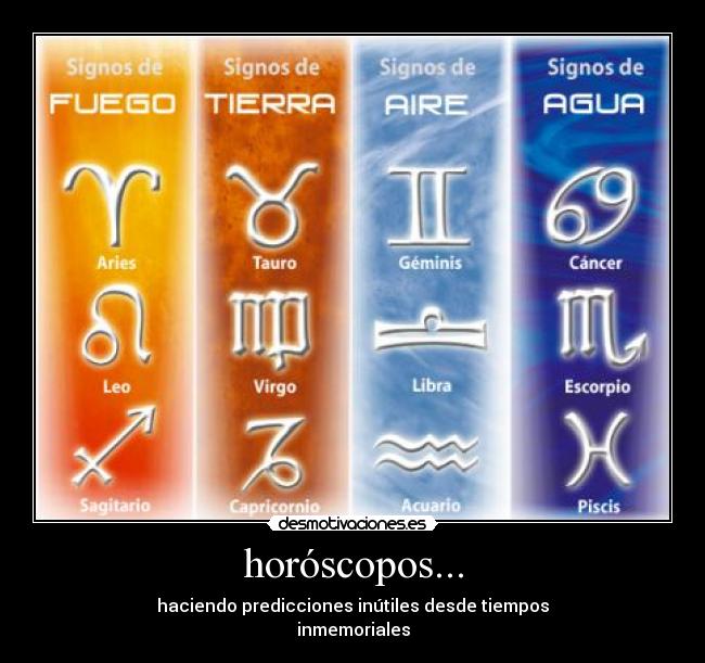 horóscopos... -