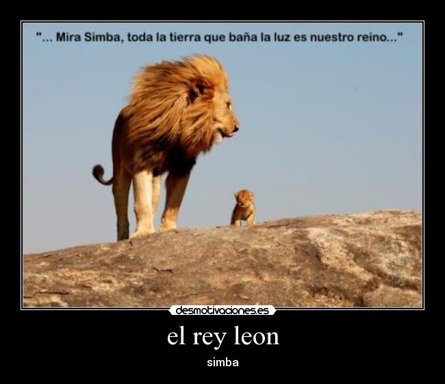 el rey leon - simba