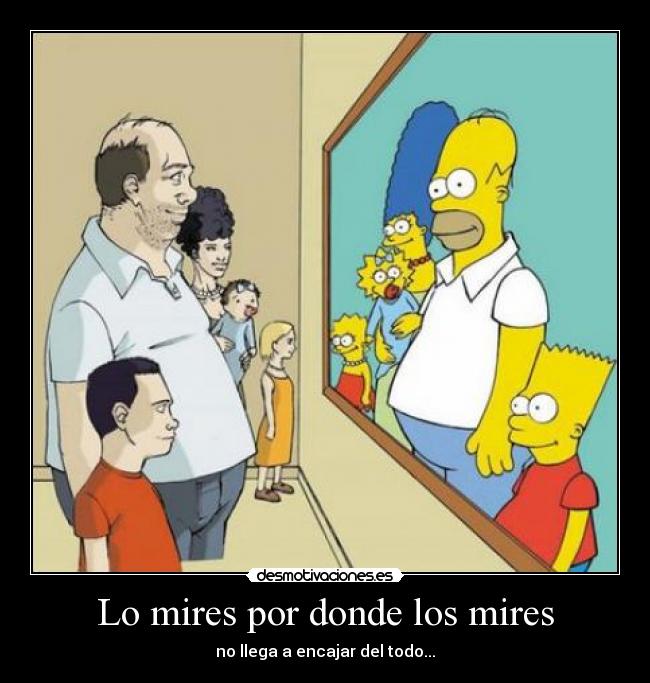 Lo mires por donde los mires - no llega a encajar del todo...