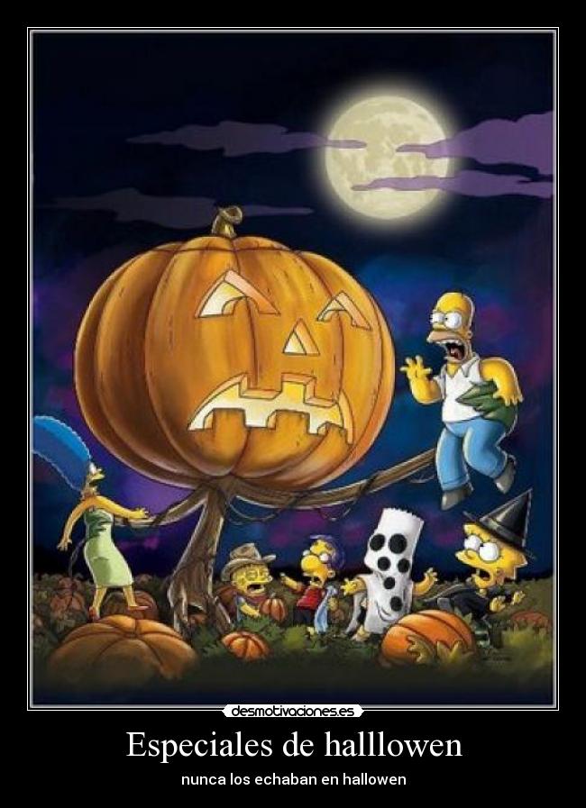 Especiales de halllowen -