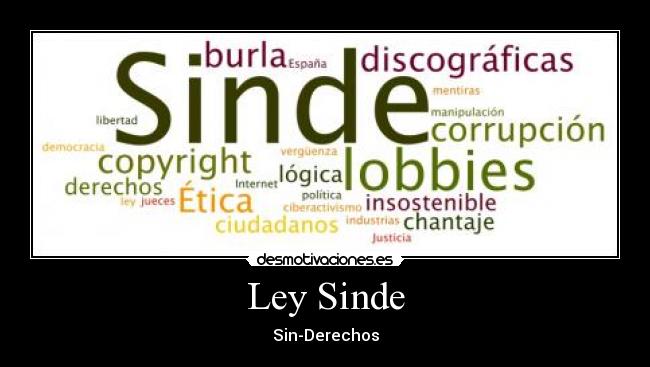 Ley Sinde - 