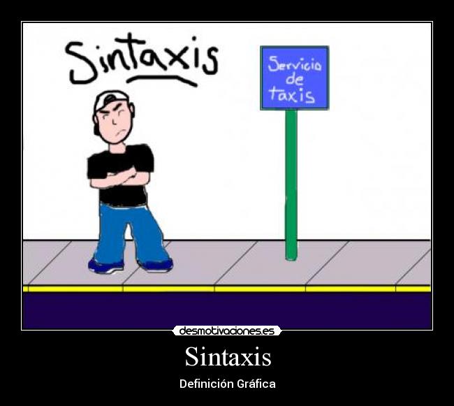 Sintaxis -