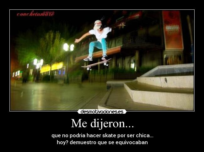 Me dijeron... -
