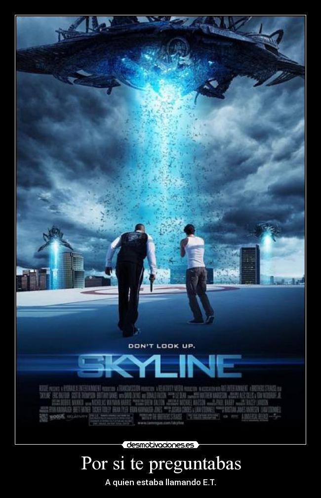 carteles skyline pelicula desmotivaciones