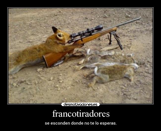 francotiradores -
