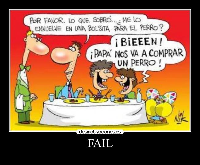 FAIL - 