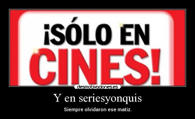 Y en seriesyonquis -