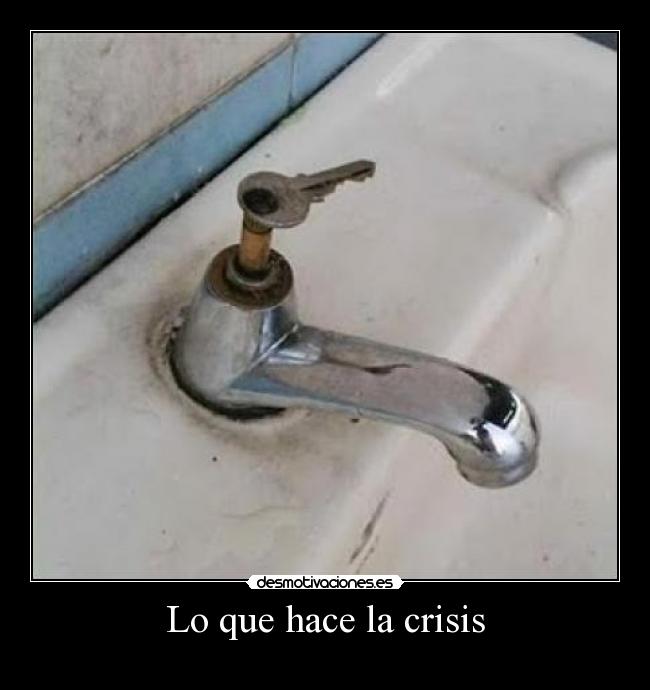 Lo que hace la crisis - 