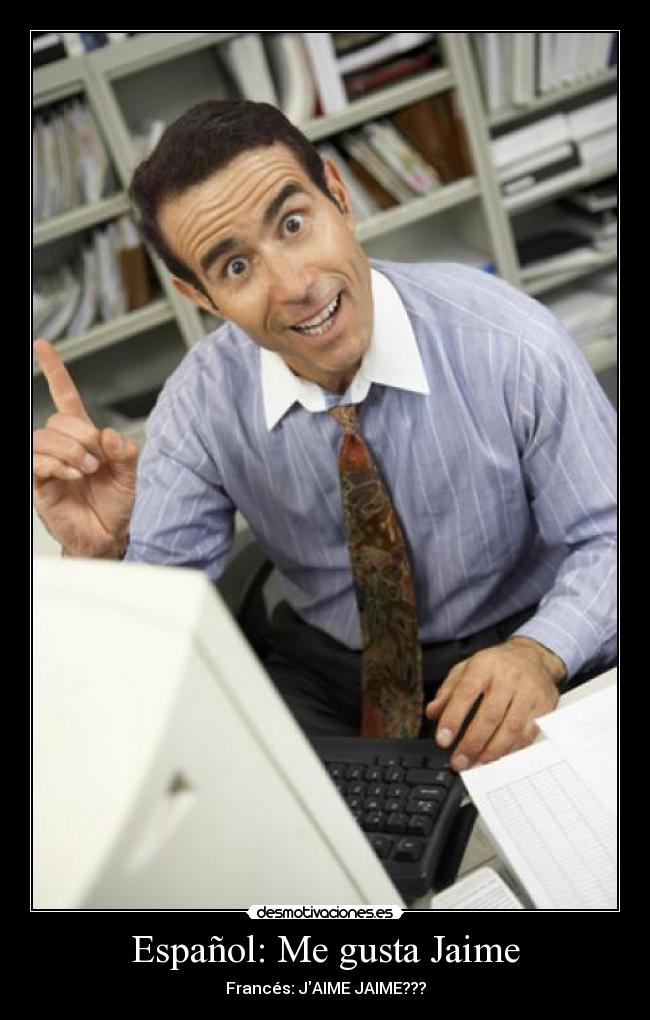 Español: Me gusta Jaime - 