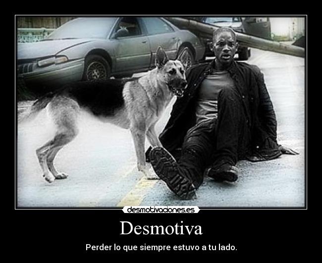 Desmotiva - Perder lo que siempre estuvo a tu lado.