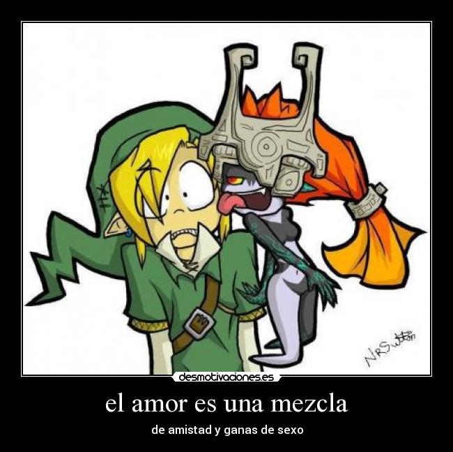 el amor es una mezcla -