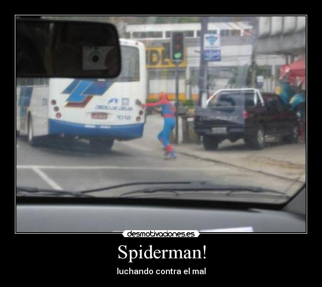 Spiderman! - luchando contra el mal