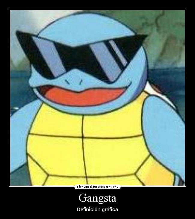 Gangsta - Definición gráfica