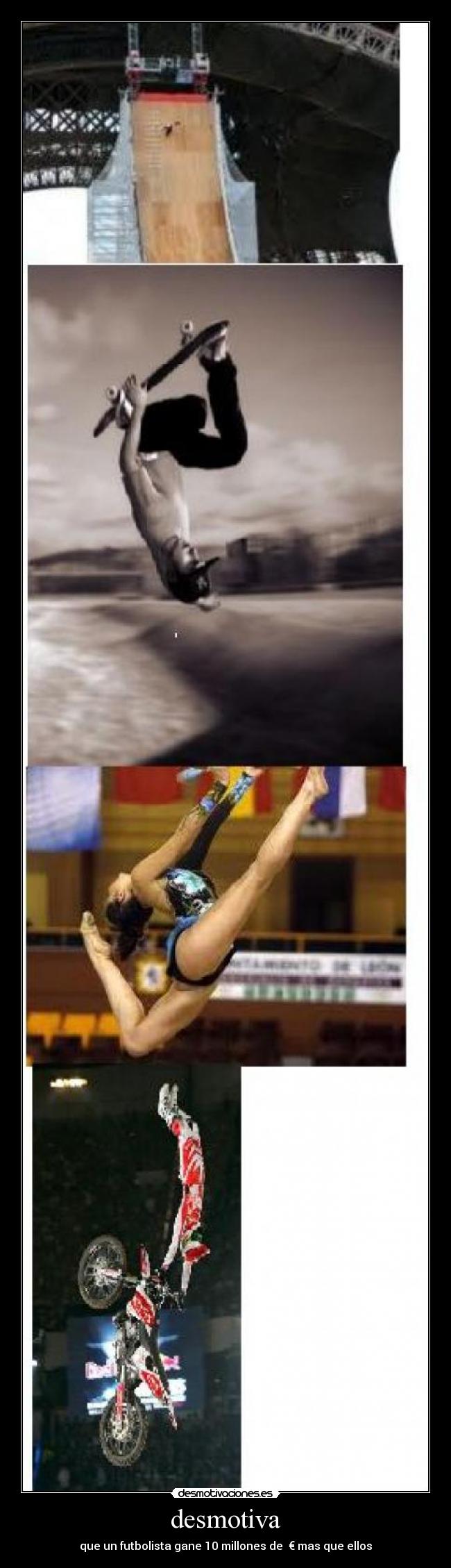 desmotiva - que un futbolista gane 10 millones de € mas que ellos