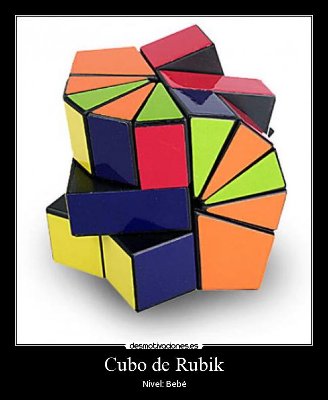 Cubo de Rubik - Nivel: Bebé