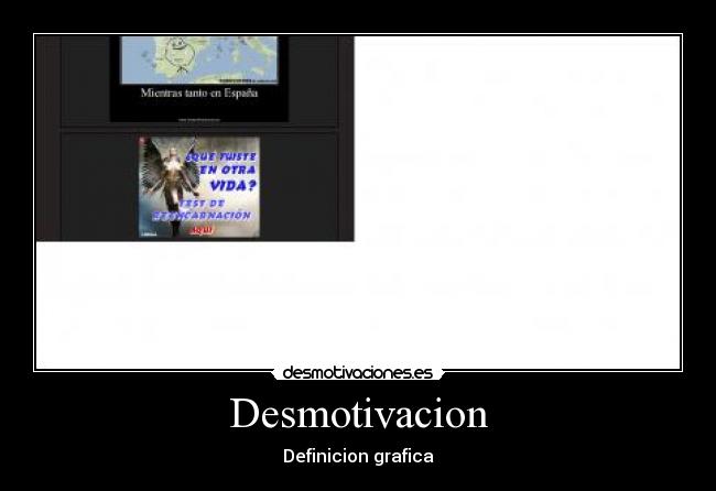 Desmotivacion - Definicion grafica