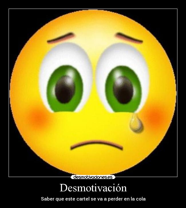 Desmotivación -