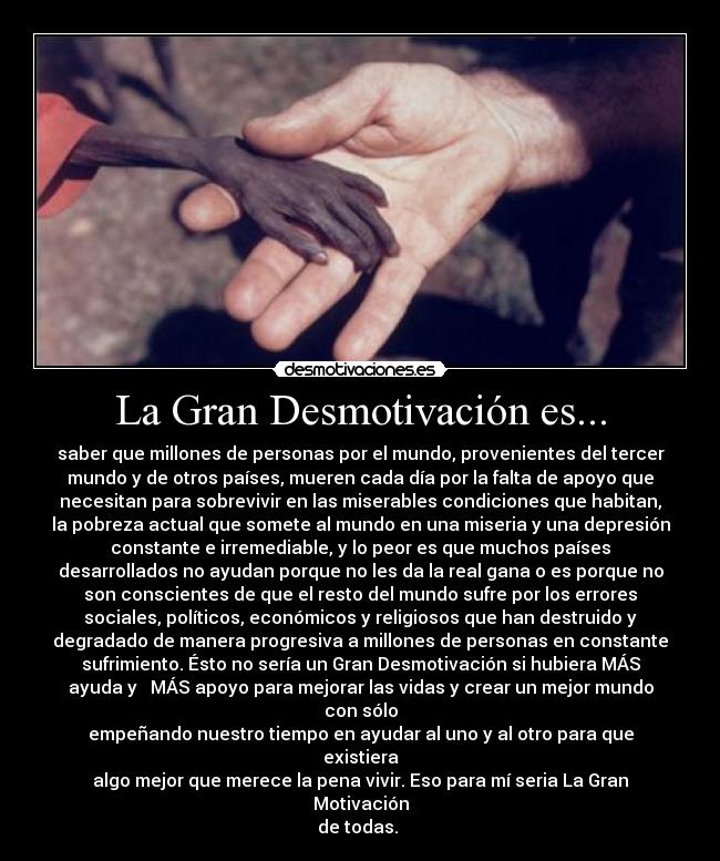 La Gran Desmotivación es... - 