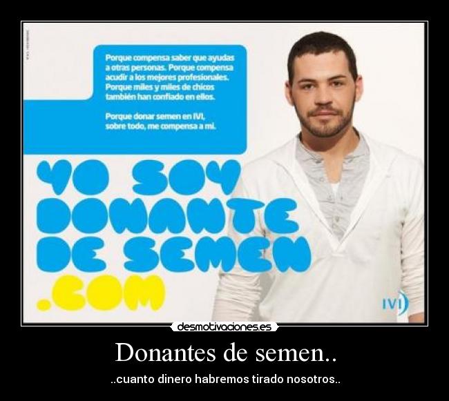 Donantes de semen.. -