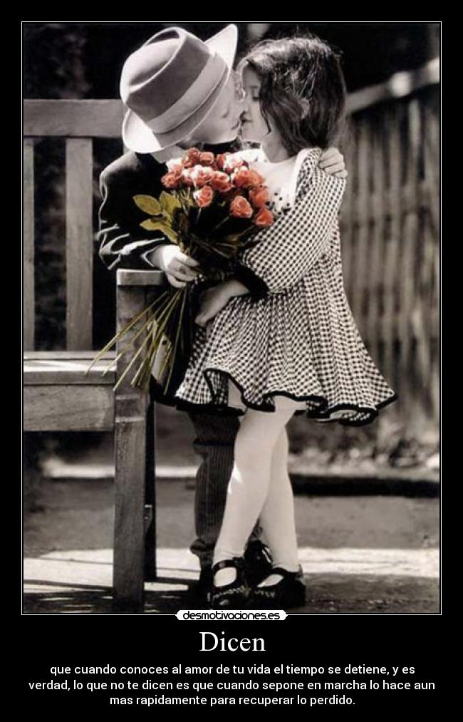 carteles amor beso tiempo carino sentimiento desmotivaciones