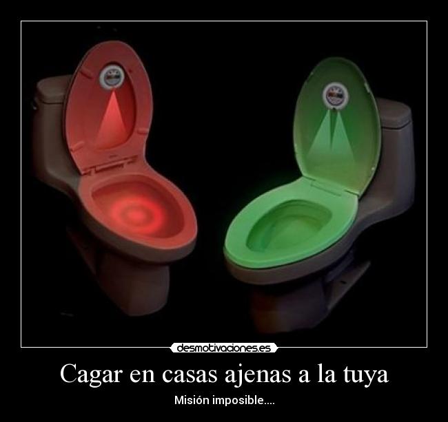 Cagar en casas ajenas a la tuya - Misión imposible....