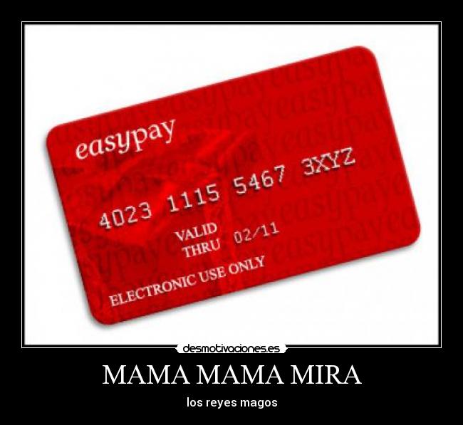 MAMA MAMA MIRA - los reyes magos