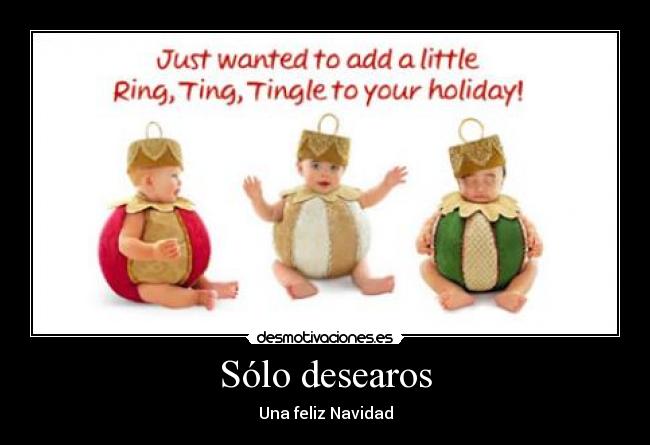 Sólo desearos - Una feliz Navidad