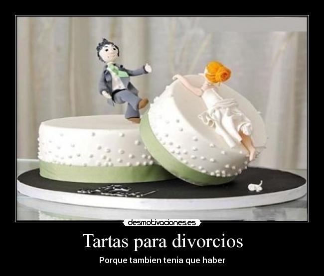 Tartas para divorcios - 
