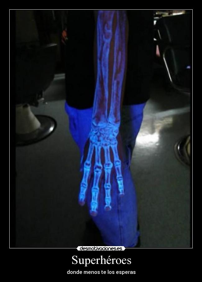 Superhéroes - donde menos te los esperas