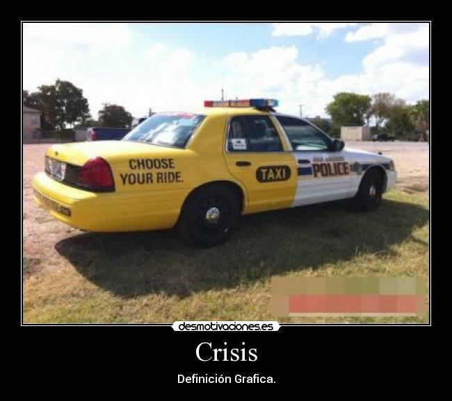 Crisis - Definición Grafica.