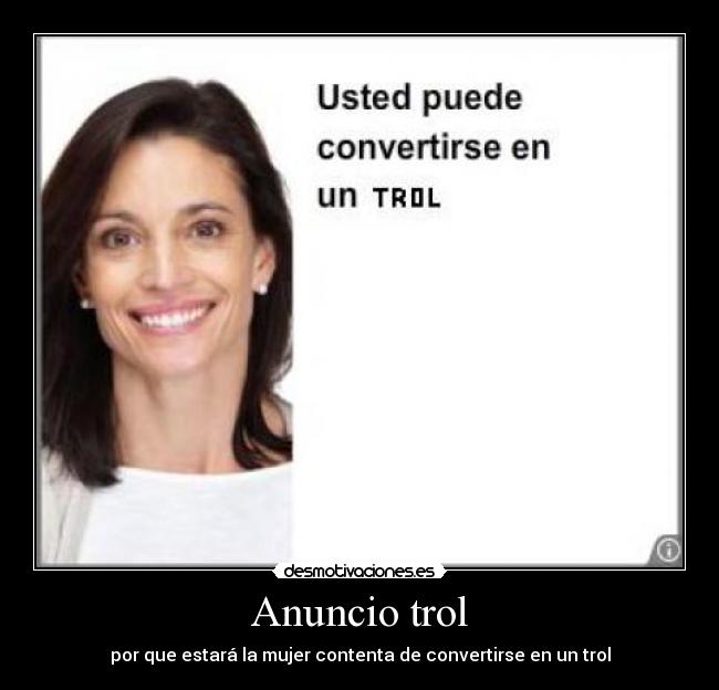 Anuncio trol - 